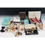 A Collection Of Masonic jewels to include many silver examples together with enamel examples and a