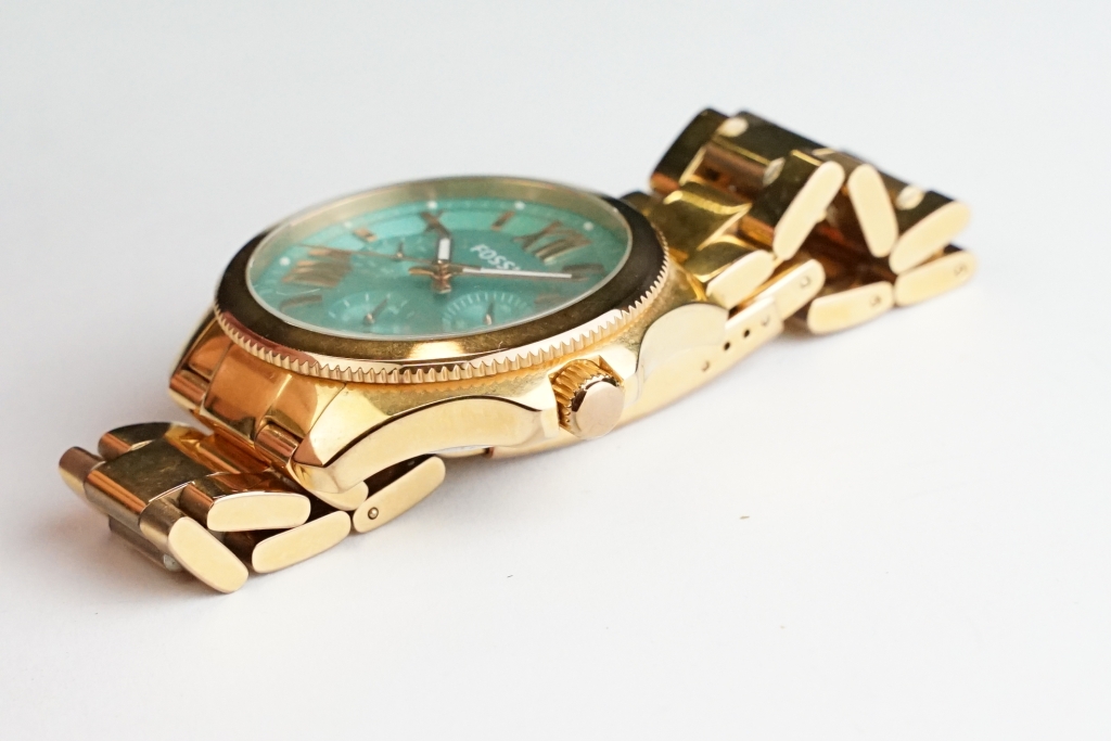 Two Fossil Chronograph style watches. - Image 10 of 12