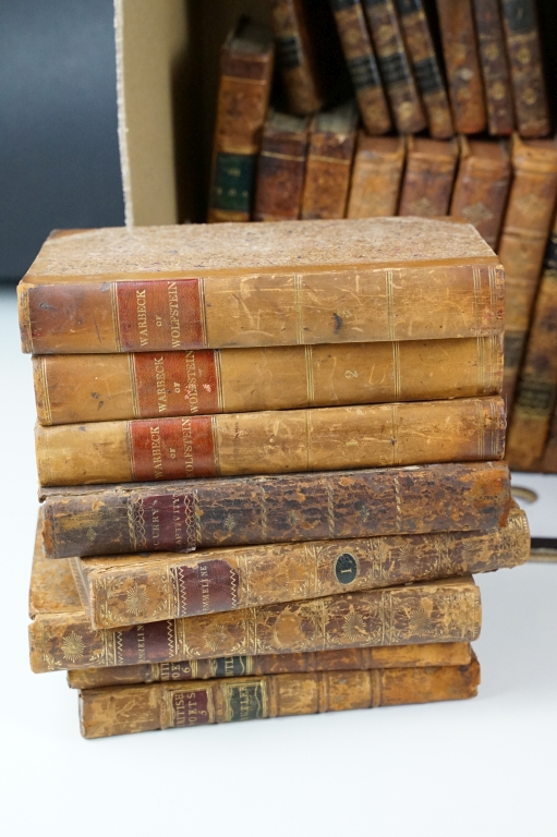 Antiquarian - Collection of 18th and 19th Century leather bound books to include Walpole's - Image 2 of 12