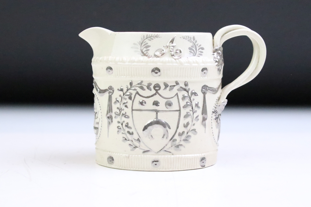 Edwardian Leeds pottery commemorative creamware tea service for the Royal Visit to Leeds on 7 July - Image 10 of 15