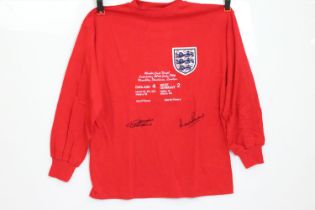 Toffs England Official Replica 1966 England Football Jersey / Shirt with embroidered match and