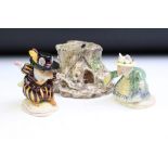 Three Royal Doulton 'Brambly Hedge' porcelain models to include Primrose Entertains (D.B.H 22),
