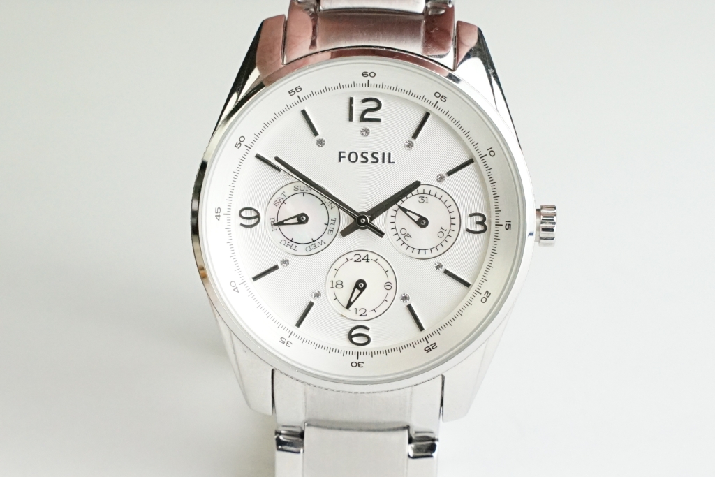 Two Fossil Chronograph style watches. - Image 3 of 12