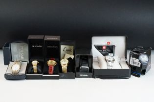 Collection of Boxed Watches including Pulsar, Timex LCD, etc