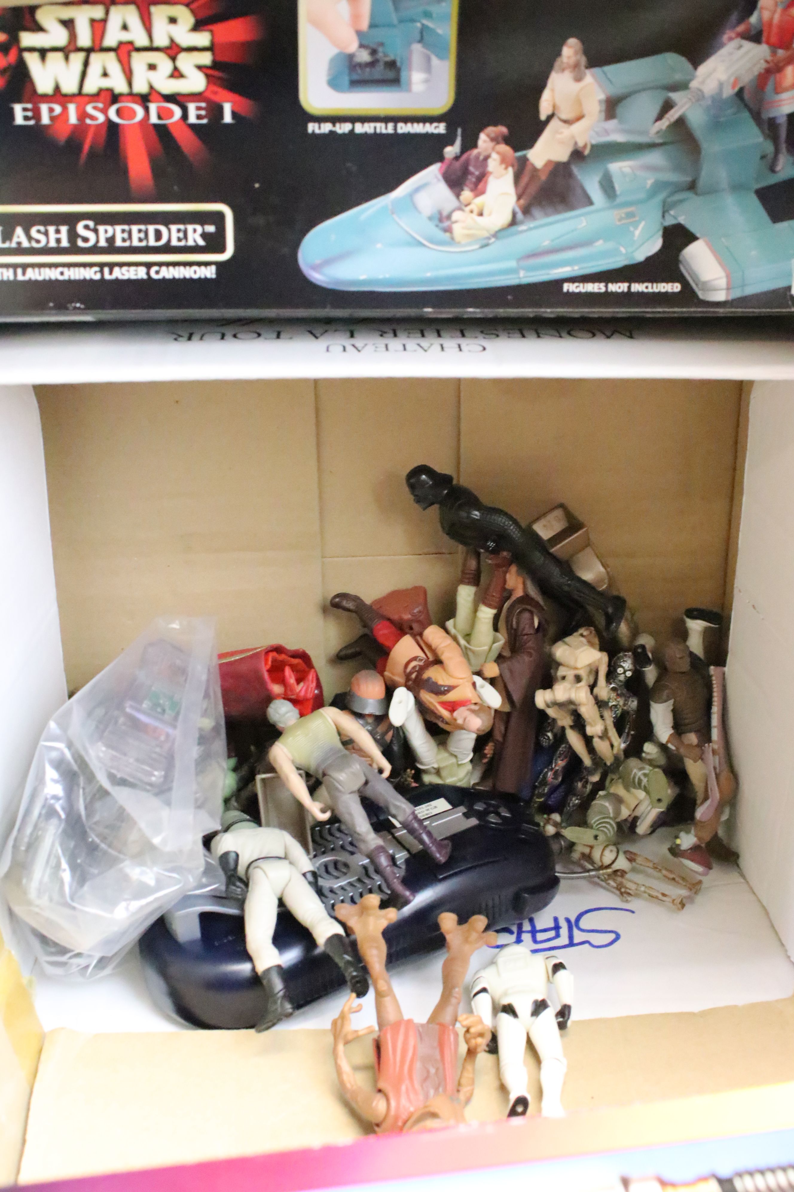 Star Wars - Nine boxed Hasbro Star Wars vehicles to include 3 x Kenner / The Kenner Collection ( - Image 6 of 9