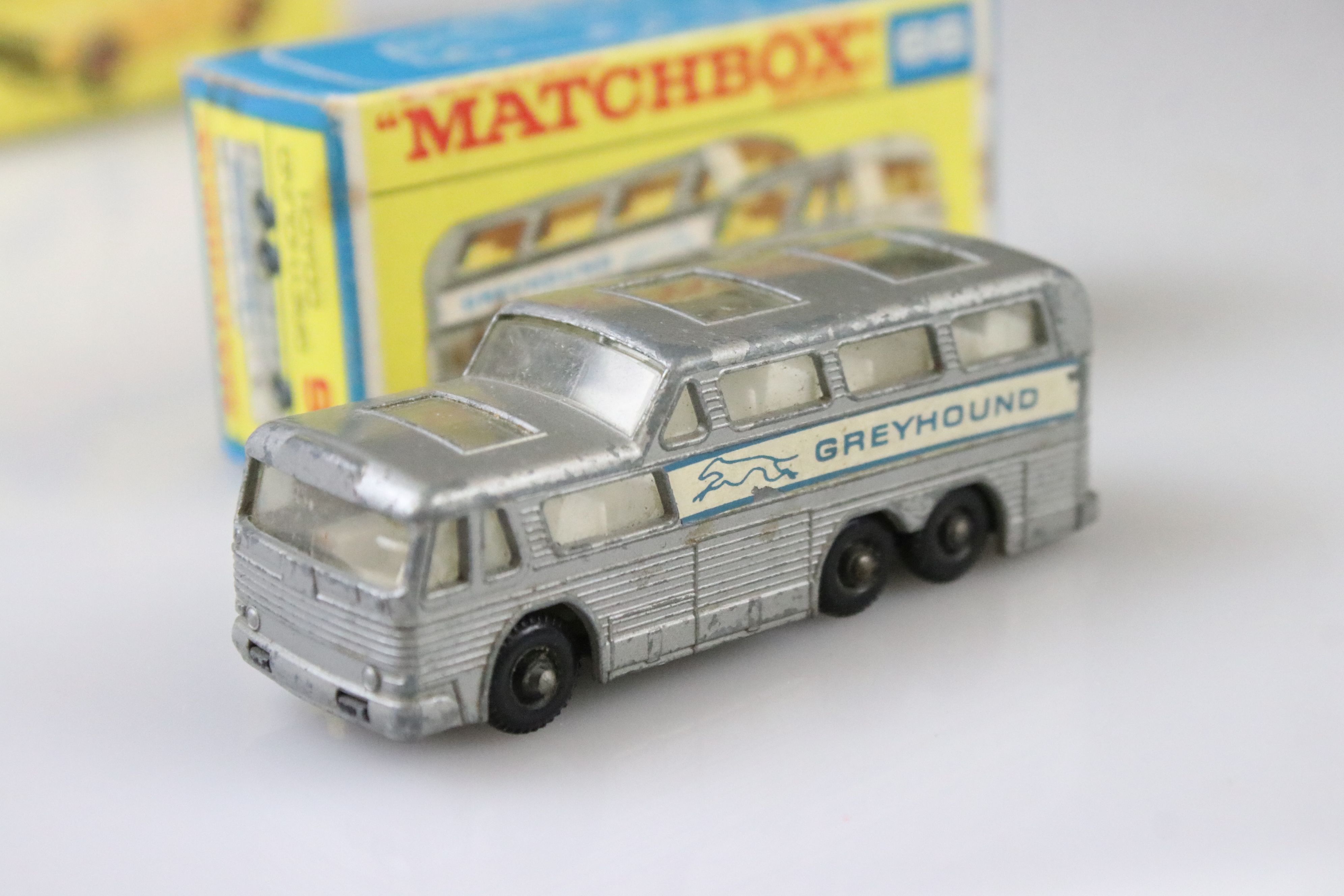Nine boxed Matchbox 75 Series diecast models to include 18 Field Car, 19 Lotus Racing Car, 66 - Image 24 of 29