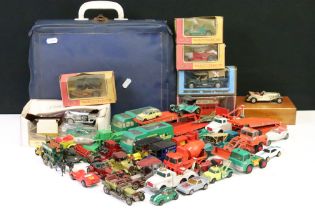Quantity of circa 60/70s diecast models to include around 40 x mainly Matchbox featuring 2 x King