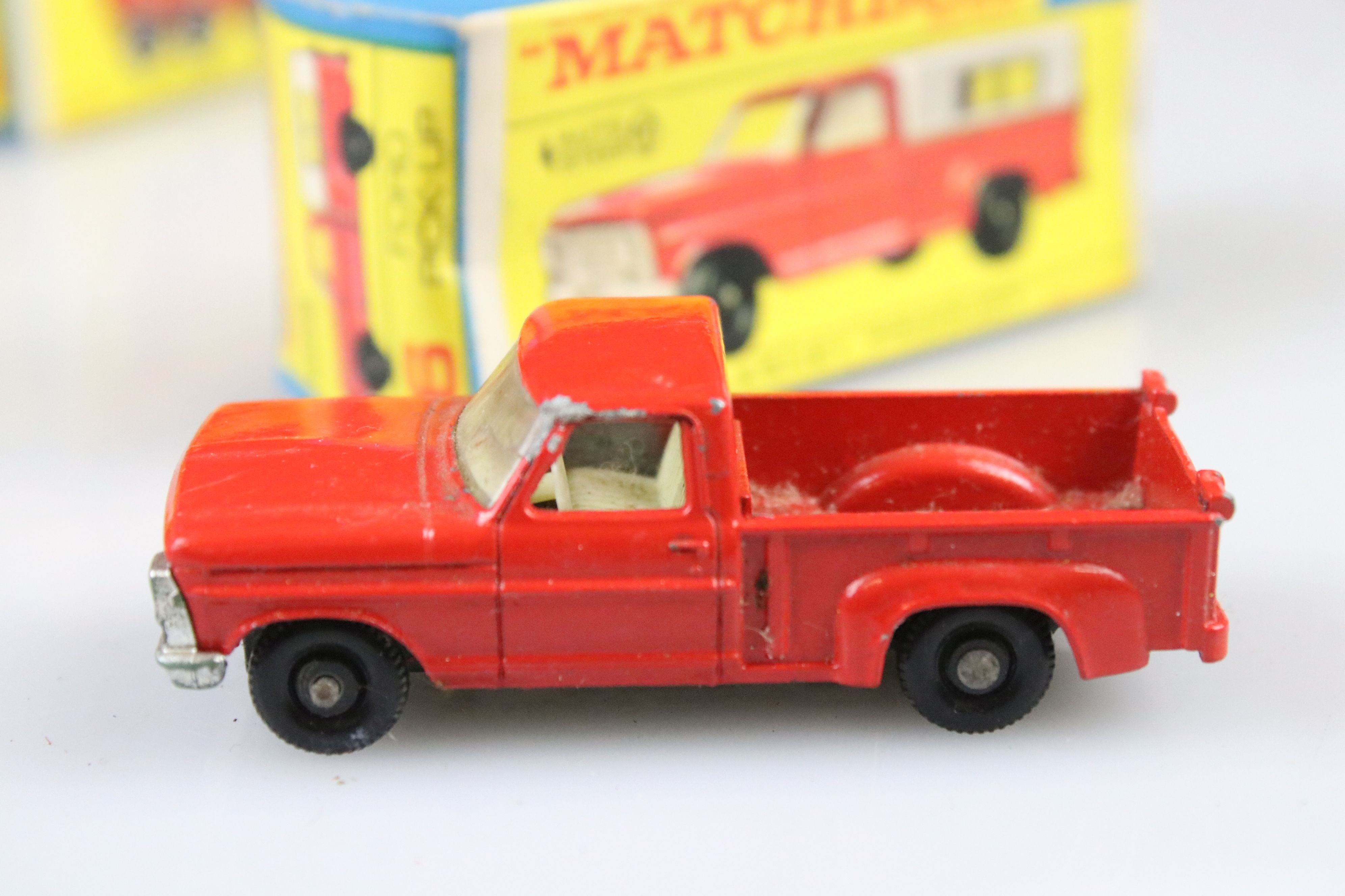 Nine boxed Matchbox Lesney 75 Series diecast models to include 1 Mercedes Truck, 42 Iron Fairy - Image 3 of 26