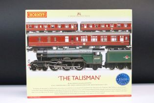 Boxed Hornby OO gauge R2569 The Talisman Train Pack complete with BR 4-6-2 Sandwich A3 Class