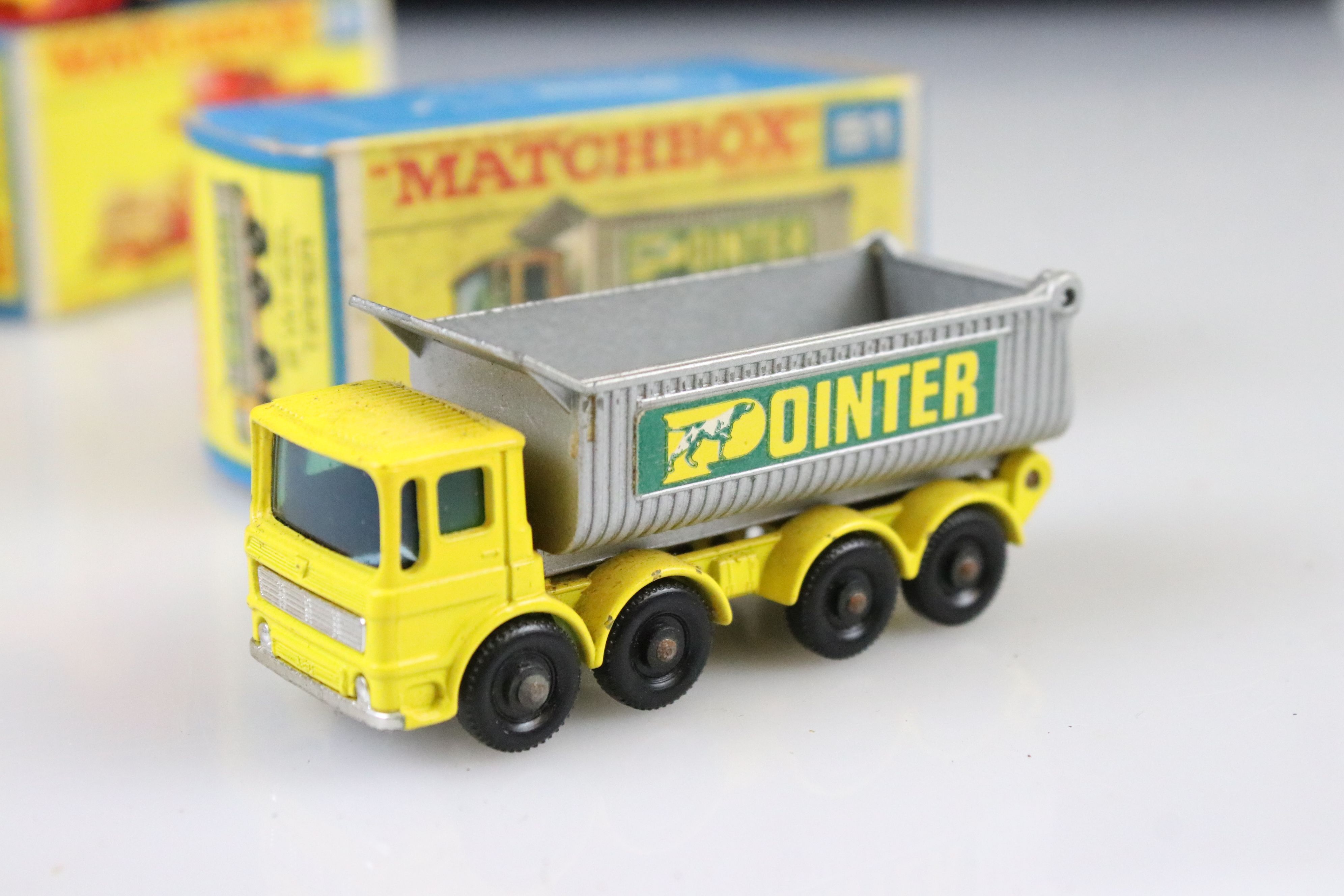 Nine boxed Matchbox Lesney 75 Series diecast models to include 1 Mercedes Truck, 42 Iron Fairy - Image 8 of 26