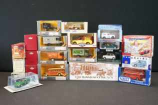 21 Boxed / cased diecast models to include Corgi, Matchbox, Vanguards NewRay etc to include Matchbox