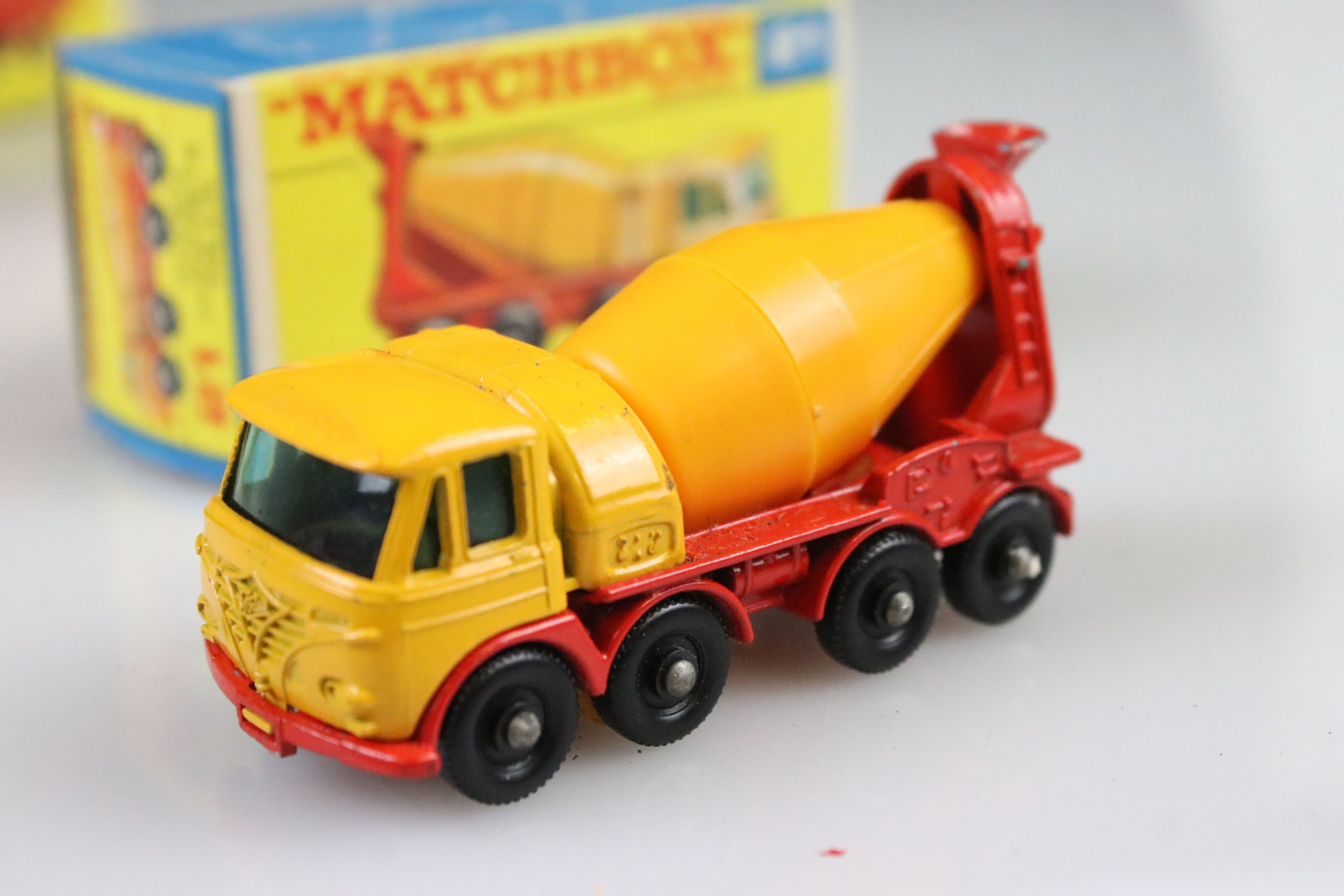 Nine boxed Matchbox Lesney 75 Series diecast models to include 1 Mercedes Truck, 42 Iron Fairy - Image 5 of 26