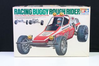 Radio Control - A boxed Tamiya Racing Buggy Rough Rider, 1/10 scale, kit no. RA1015, with Acoms AP.