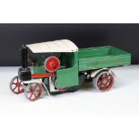 Mamod Steam Wagon SW1 in green in a good condition