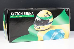 Boxed Paul's Model Art Minichamps Ayrton Senna Racing Car Collection 1/18 540871812 1987 Lotus Honda