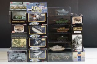 11 Boxed Corgi military diecast models to include 4 x 100 Years of Flight, 2 x Fighting Machines,