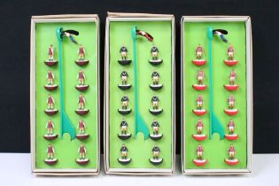 Subbuteo - Three boxed HW teams to include Northampton Town, Fortuna Dusseldorf and Bordeaux, vg