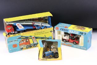 Three boxed Corgi diecast models to include Corgi Major 1142 Holmes Wrecker Recovery Vehicle with