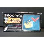 Boxed DCS Snoopy's Dream Machine! (1965) battery-operated motorised display toy, with