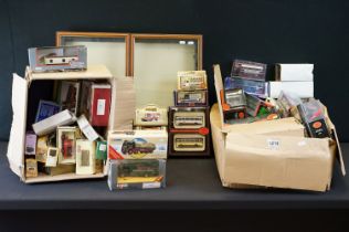 Collection of approximately 70 boxed and unboxed diecast models to include Lledo Days Gone,