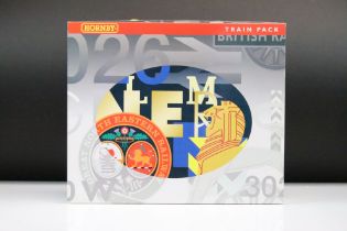 Boxed Hornby OO gauge R2445 Silver Jubilee Train Pack, complete with locomotive, coaches and