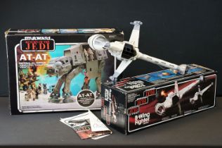 Star Wars - Two original boxed Palitoy Star Wars 'Return Of The Jedi' vehicles to include B-Wing