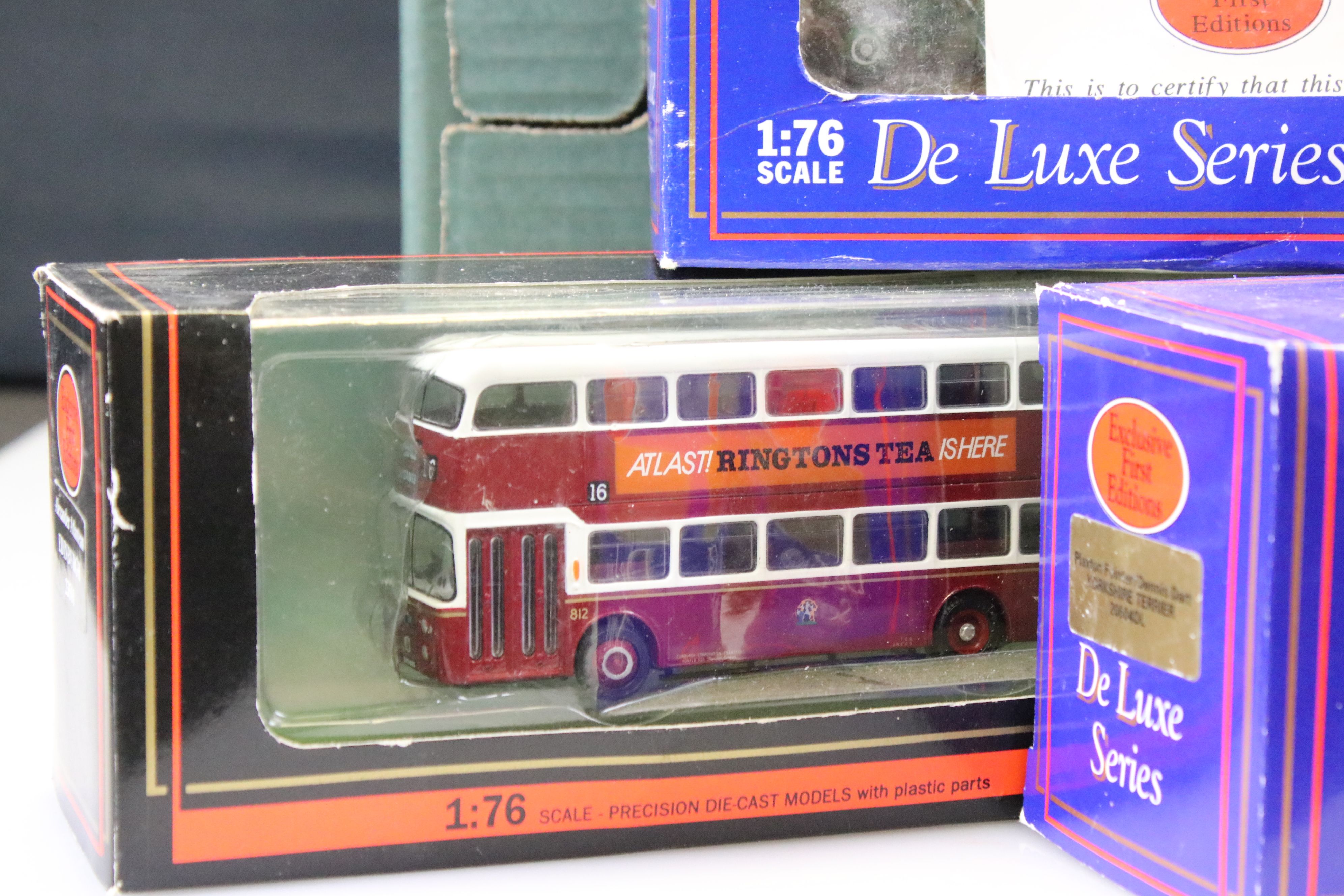 26 Boxed EFE Exclusive First Editions diecast model buses, 1:76 scale, featuring, 5 x De Luxe Series - Image 3 of 7