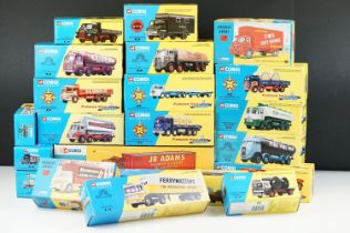 21 Boxed Corgi Classics diecast models to include Corgi 50th Anniversary AN13418 JR Adams, 2 x