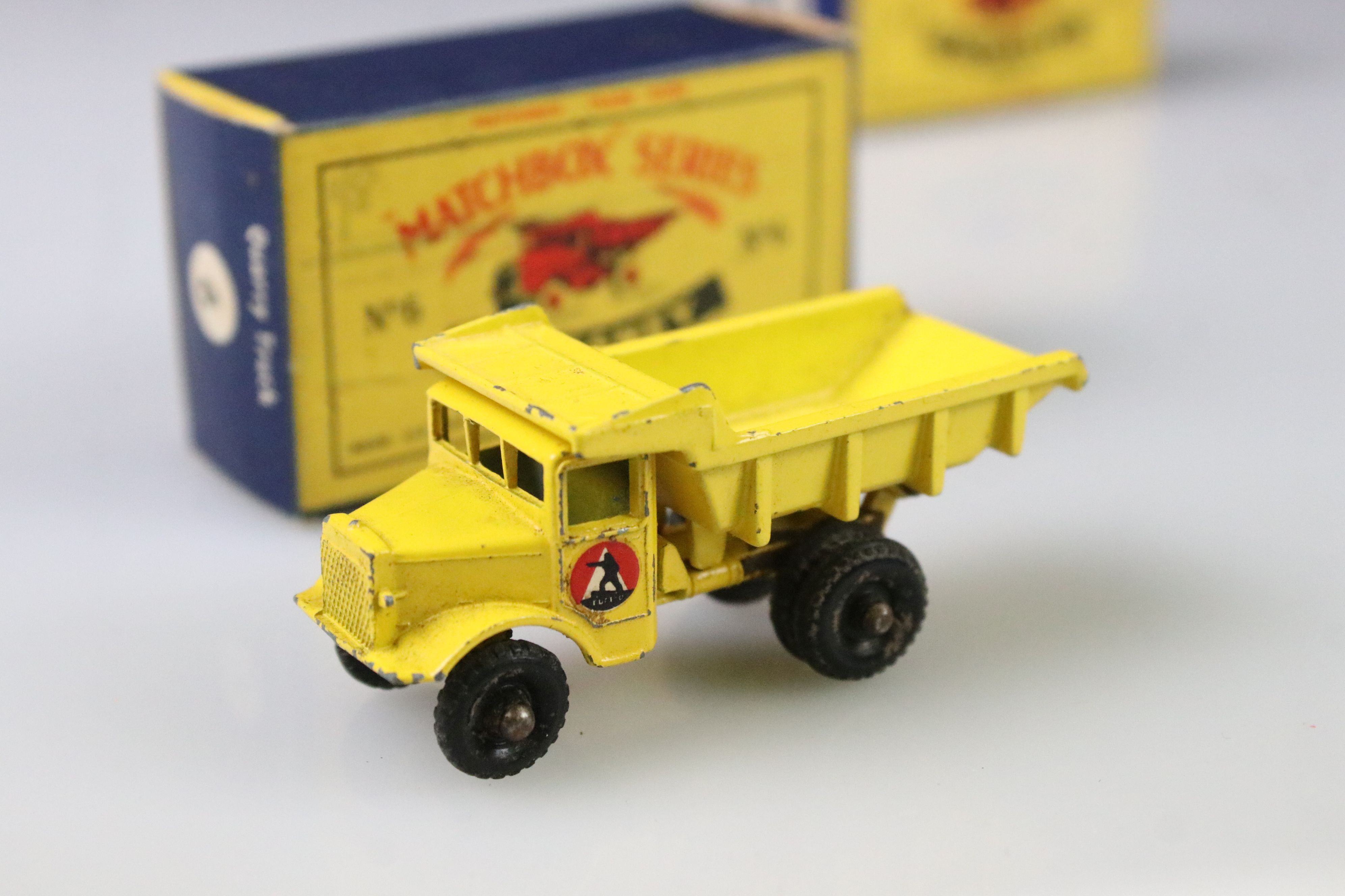 10 Boxed Matchbox Lesney 75 Series diecast models to include 1 Diesel Road Roller, 49 Army Half - Image 23 of 26