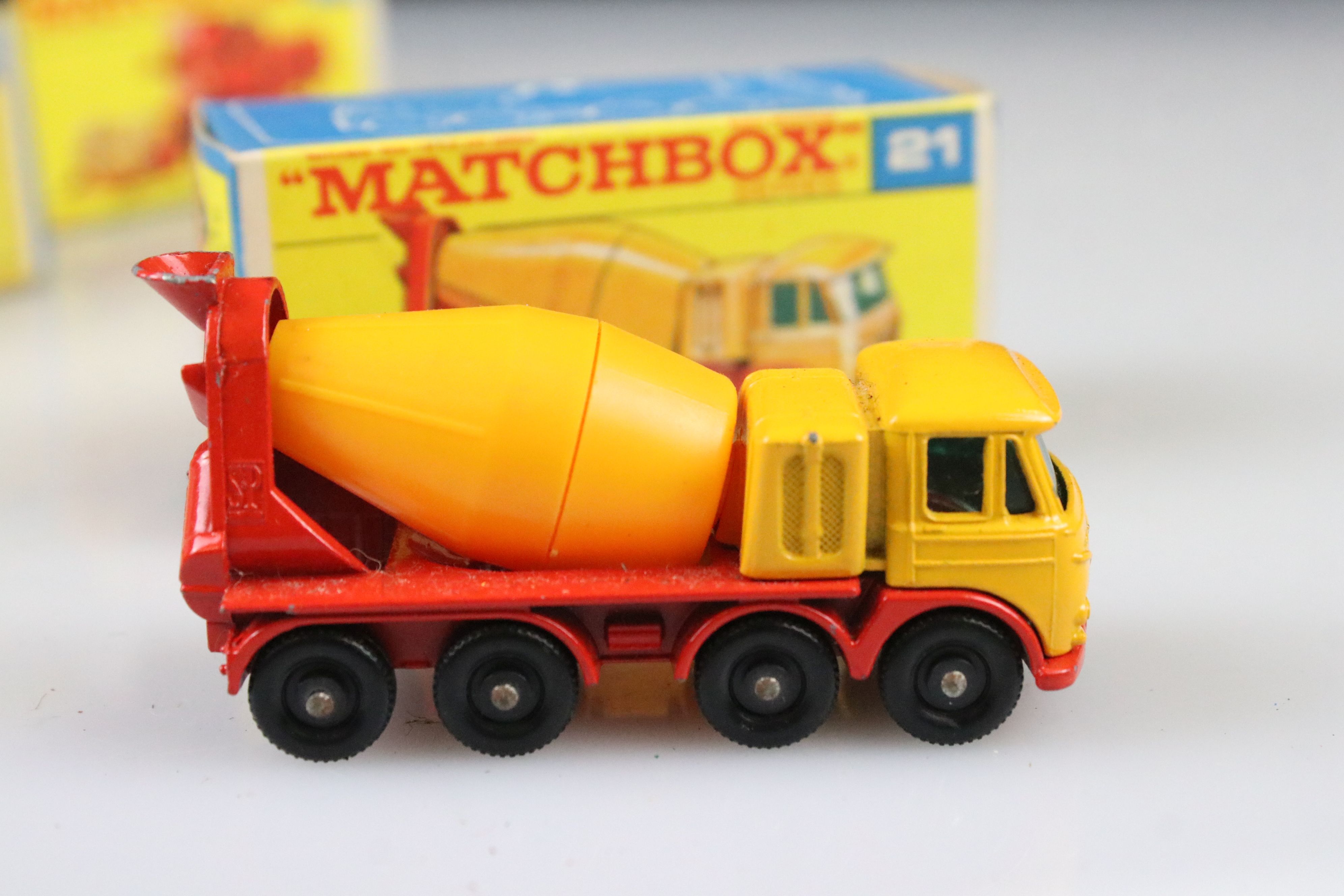 Nine boxed Matchbox Lesney 75 Series diecast models to include 1 Mercedes Truck, 42 Iron Fairy - Image 6 of 26