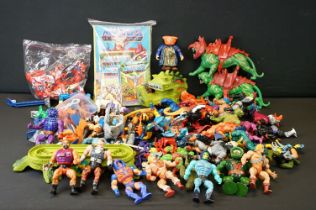 Masters Of The Universe - Around 41 original Mattel figures to include Dragstor, Twistoid, Jitsu,