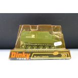 Boxed Dinky 353 Shado 2 Mobile diecast model, diecast ex, box lid showing discolouring and cracks to