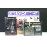 Boxed Tamiya 1/8 No RA0817 B2B Racing Sidecar Radio Control Car (built, with various accessories and