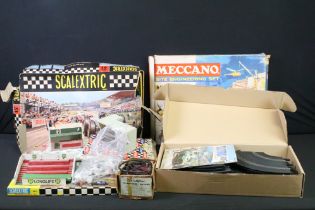 Collection of Triang Scalextric to include boxed HP2 Trackside Accessory Pack, Pit Stop Set, boxed