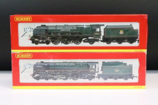 Two boxed Hornby OO gauge Super Detail locomotives to include R2231 BR 4-6-2 Duchess Class Duchess