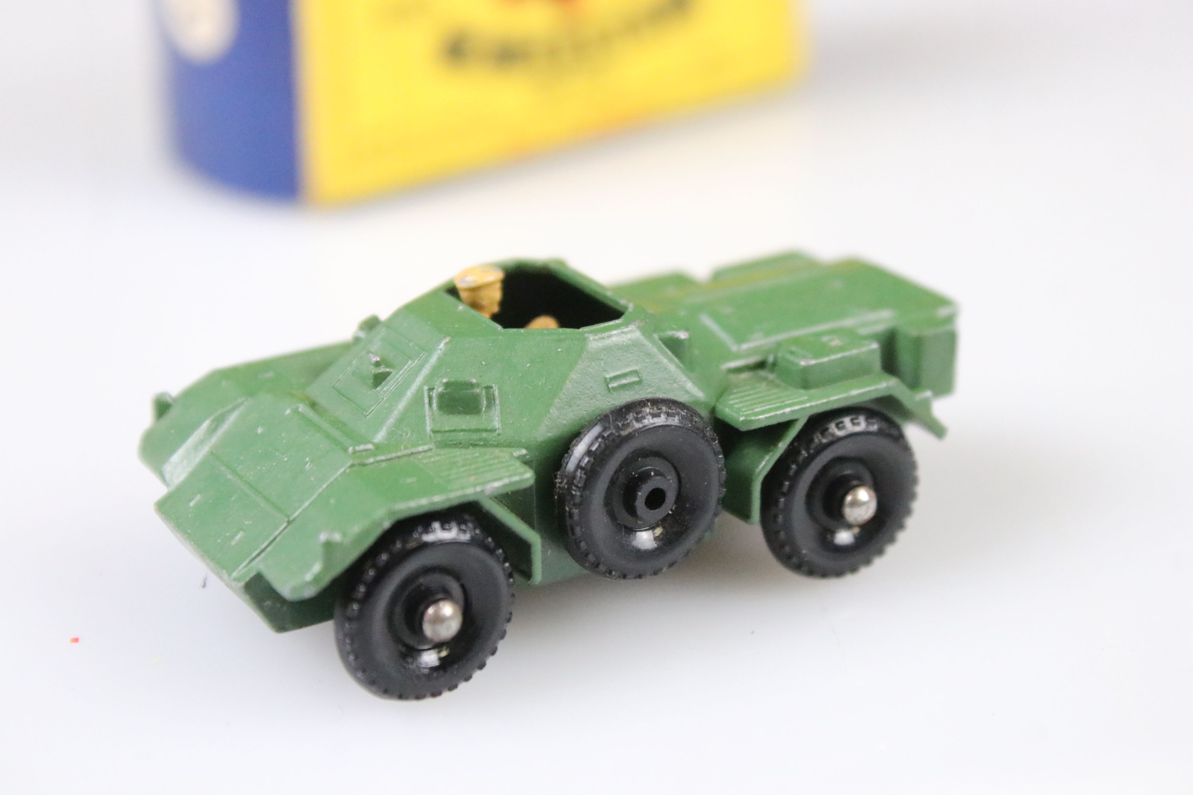 10 Boxed Matchbox Lesney 75 Series diecast models to include 1 Diesel Road Roller, 49 Army Half - Image 25 of 26