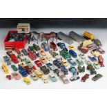 Collection of mid 20th C play worn diecast models mainly Matchbox Lesney 75 Series examples plus