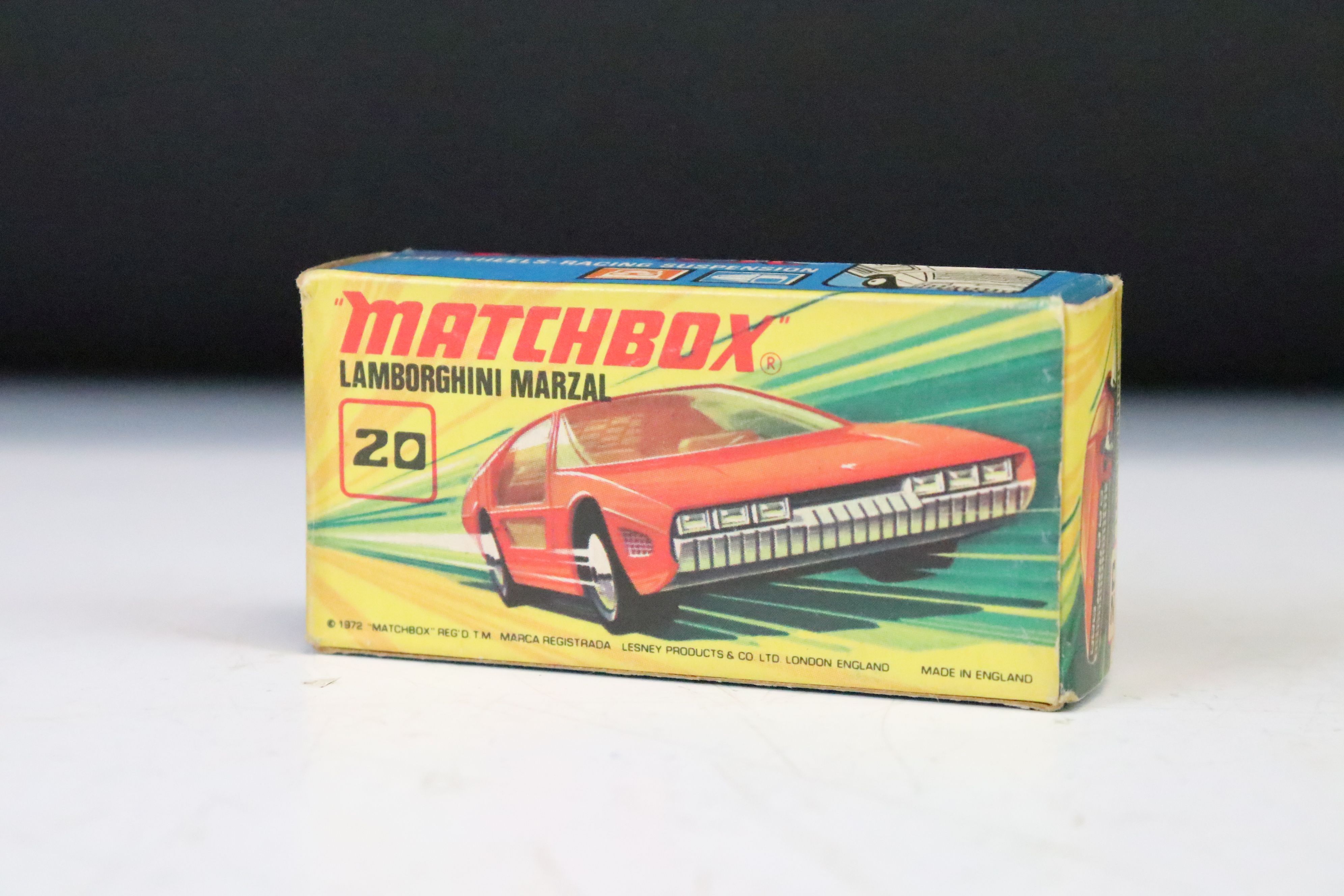 Eight boxed Matchbox Superfast diecast models to include 20 Lamborghini Marzal, 72 Hovercraft, 53 - Image 26 of 26