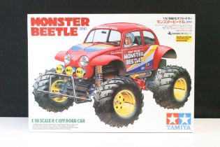 Radio Control - A boxed & unbuilt Tamiya Monster Beetle (2015) 1/10 Scale R/C Off Road Car, item no.