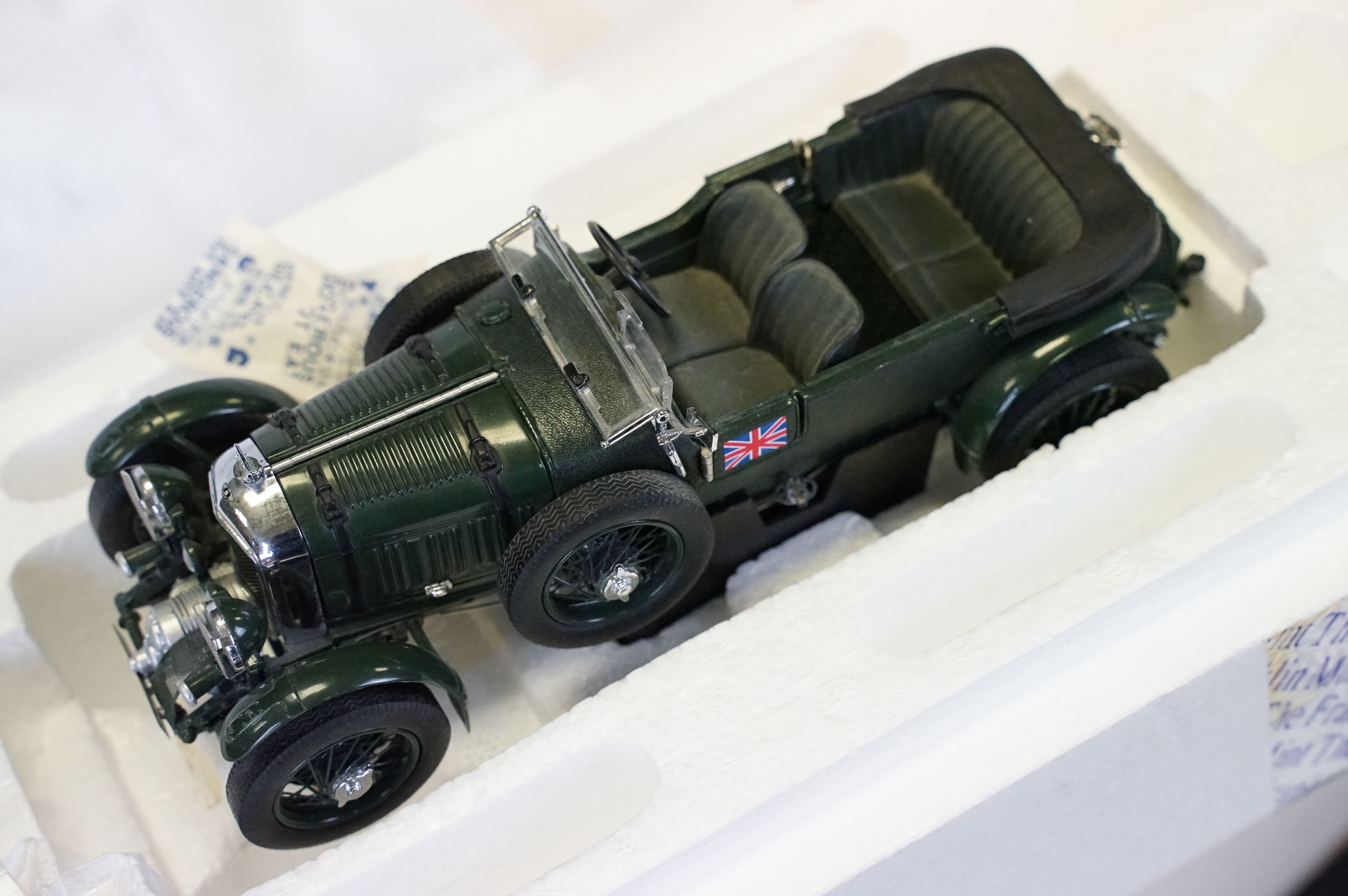Four boxed Franklin Mint 1/24 diecast models to include 1948 MGTC, The 1903 Ford Model A, 1911 - Image 9 of 16