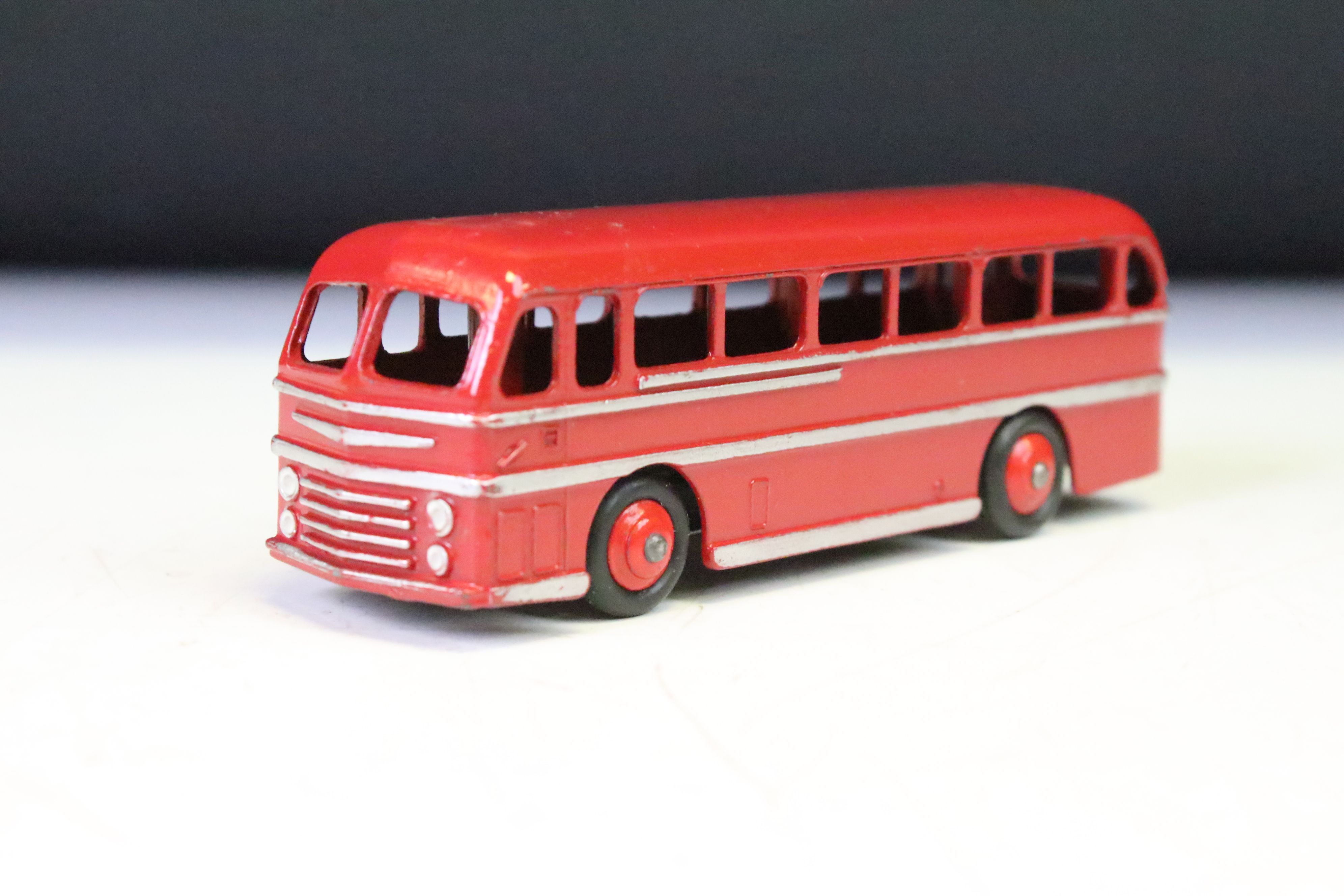 Four boxed Dinky diecast models to include 255 Massey Tunnel Police Van, 282 Duple Roadmaster Coach, - Image 2 of 17