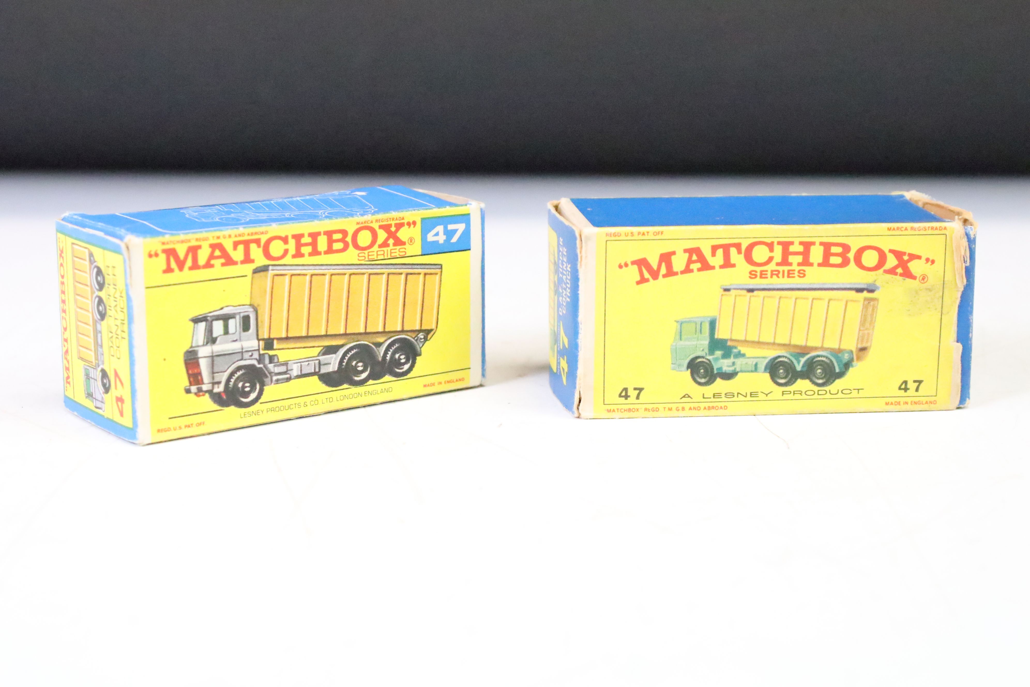 10 Boxed Matchbox 75 Series diecast models to include 51 8 Wheel Tipper, 2 x 47 DAF Tipper Container - Image 25 of 33