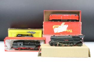 Four Triang / Hornby OO gauge locomotives to include boxed Princess Victoria and boxed The