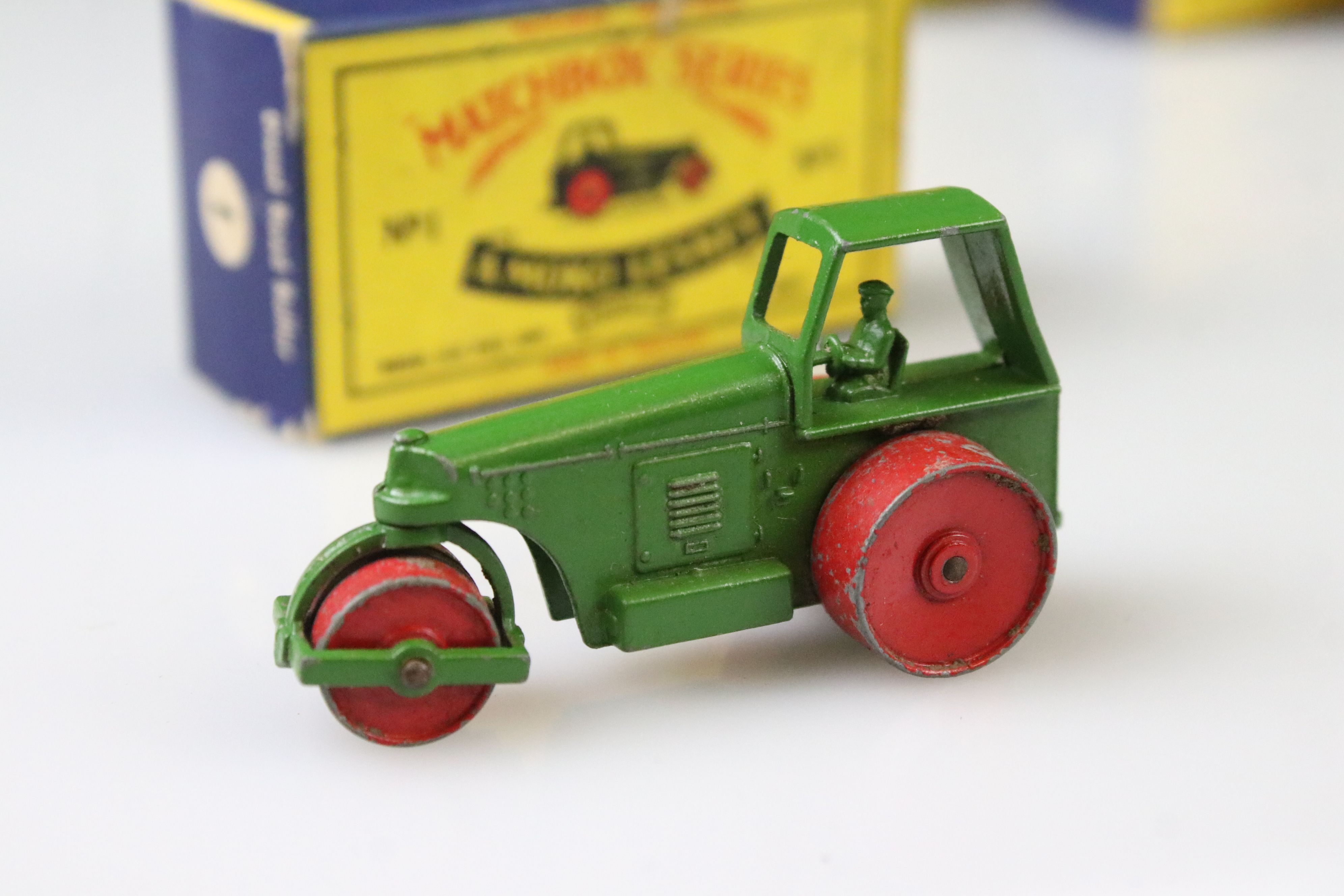 10 Boxed Matchbox Lesney 75 Series diecast models to include 1 Diesel Road Roller, 49 Army Half - Image 12 of 26