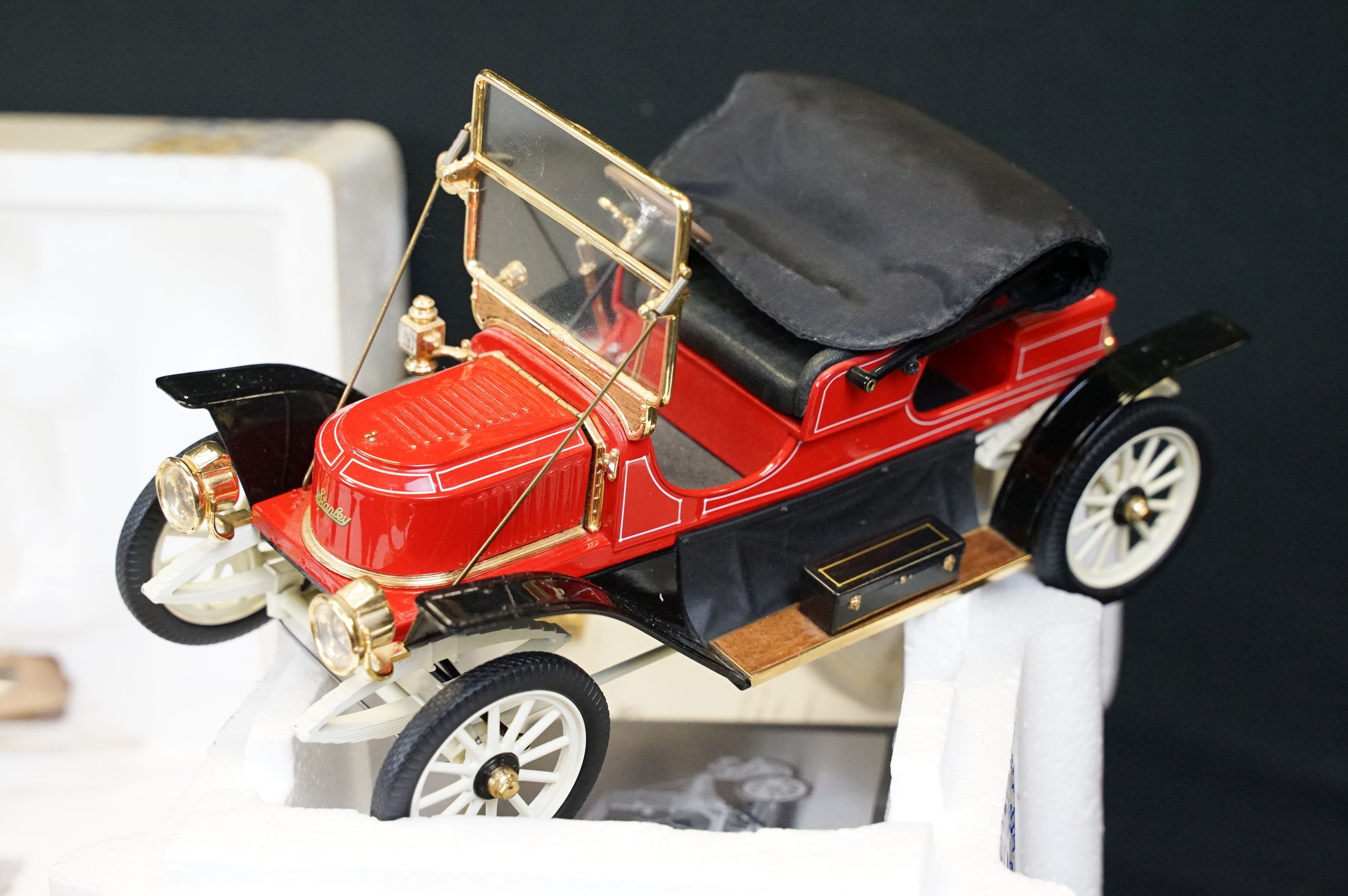 Four boxed Franklin Mint 1/24 diecast models to include 1948 MGTC, The 1903 Ford Model A, 1911 - Image 2 of 16