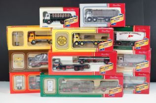 Eleven boxed ltd edn 1/50 Corgi Road Transport Heritage The Golden Years diecast models to include