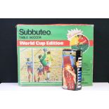 Subbuteo - Boxed World Cup Edition set (contents unchecked), plus a boxed Palitoy Merlin