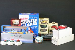 15 Boxed diecast models to include 2 x Franklin Mint Precision Models (Frosted Flakes Mack Tractor