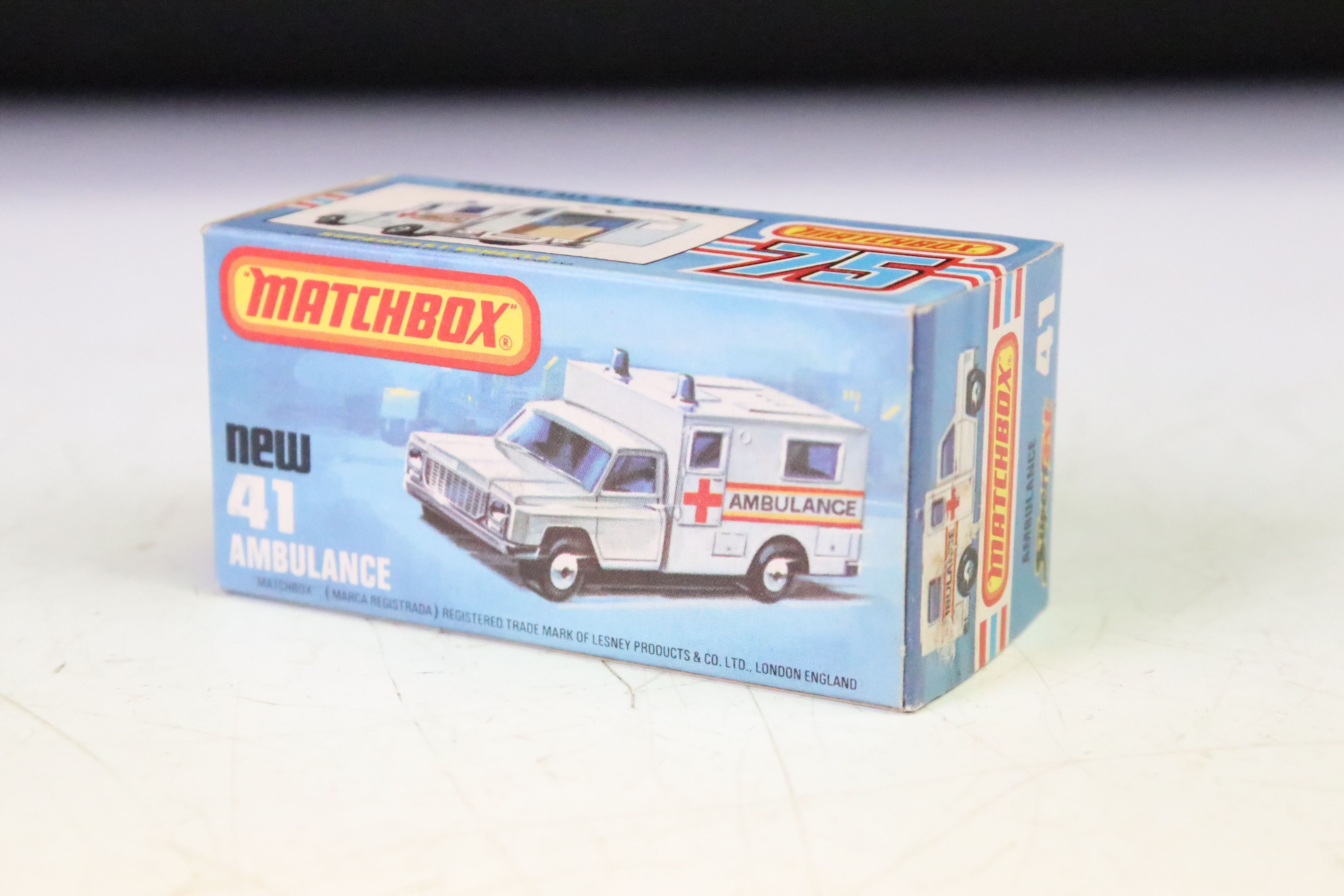 Ten boxed Matchbox 75 Series diecast models to include 68 Chevrolet Van, 63 Freeway Gas Tanker, 58 - Image 20 of 40