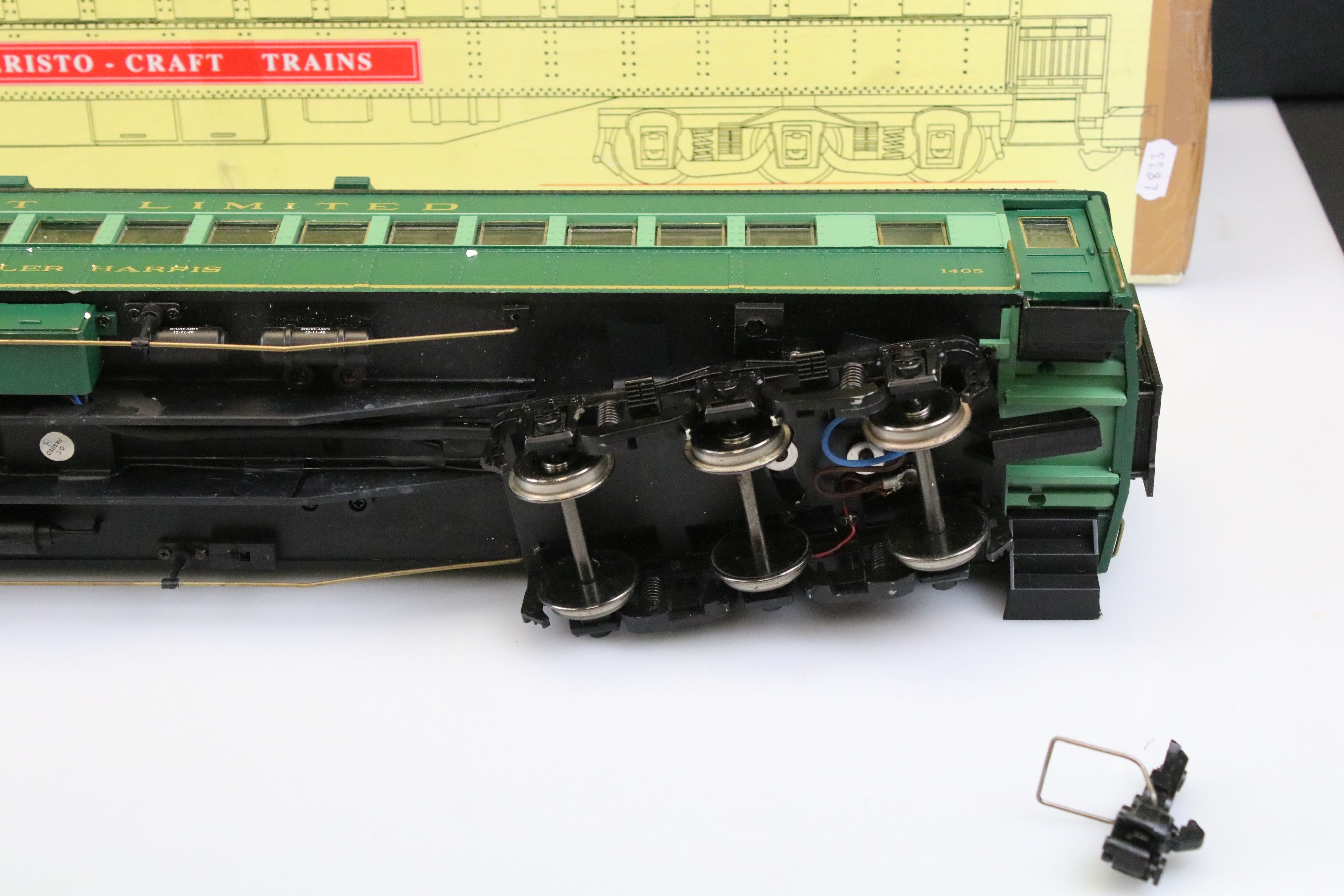 Boxed Aristo Craft Trains #1 Gauge ART31405 Heavyweight Passenger Car HWT Observation S Crescent, - Image 8 of 9
